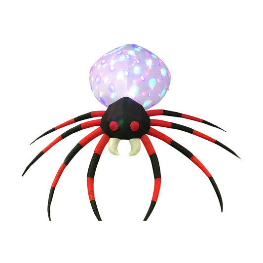 2.4m Spider Inflatable Funny Halloween Decoration