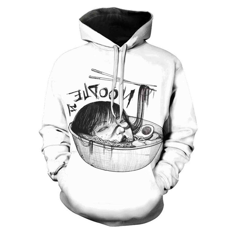 Hooded Couple Long-sleeved Youth Sweater