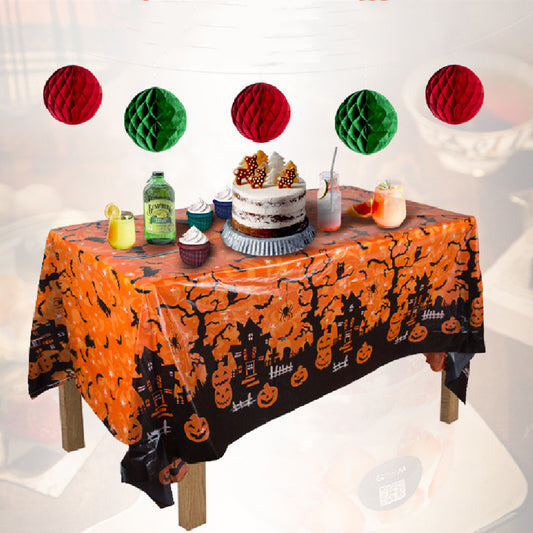 Thin Decorative Tablecloth For Halloween Party Activities