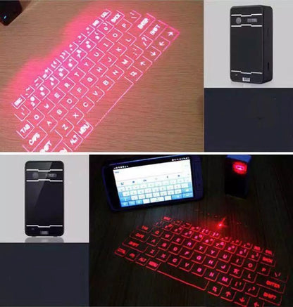 Laser Projection Keyboard Bluetooth Wireless Virtual Projection