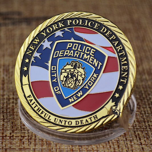 New York Police Department Medal Commemorative Coin