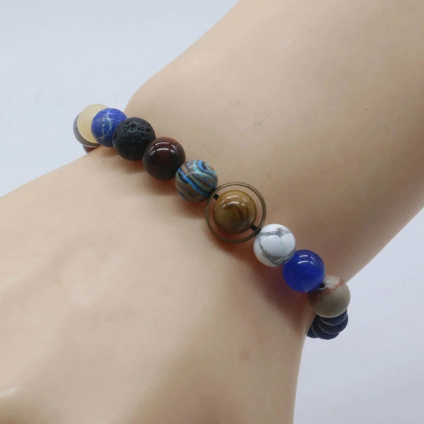The Eight Planets Of The Universe, Galaxy, Solar System, Bracelet