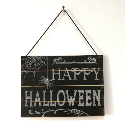 Halloween decoration hanging board