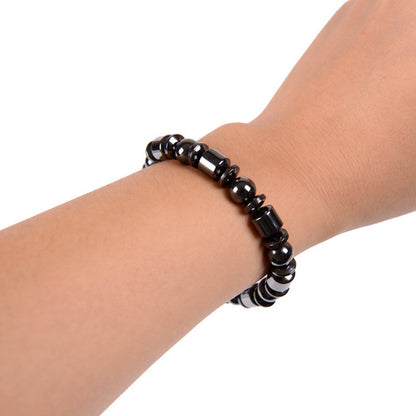 GEWICHT VERLUST SCHWARZ STEIN MAGNETISCHE THERAPIE ARMBAND