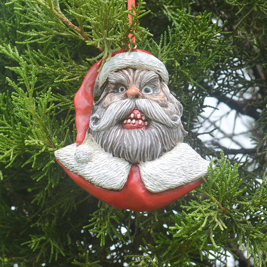 The Evil Santa Claus Halloween Pendant