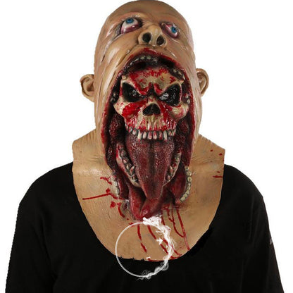 Spoofing horror headgear for Halloween