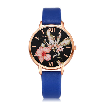 Lvpai Marke Frauen Armband Uhr Mode Rose Gold Blumen Leder Einfache Frauen Kleid Uhren Luxus Business Geschenk Uhr Uhr