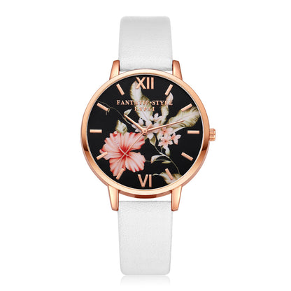 Lvpai Marke Frauen Armband Uhr Mode Rose Gold Blumen Leder Einfache Frauen Kleid Uhren Luxus Business Geschenk Uhr Uhr