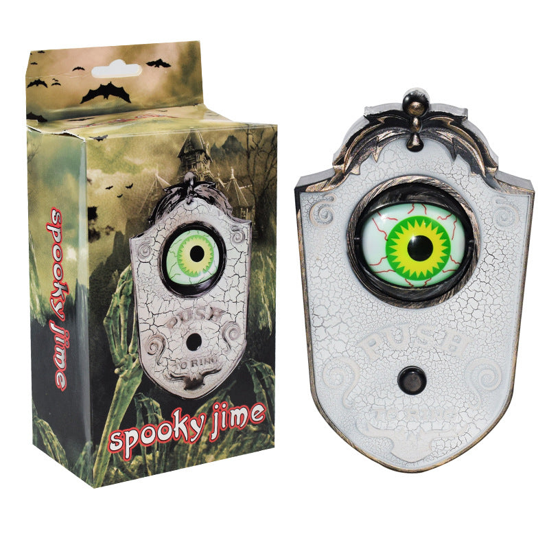 Halloween One-eyed Doorbell Decoration