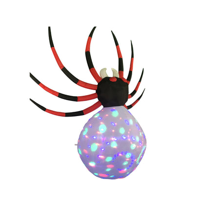 2.4m Spider Inflatable Funny Halloween Decoration