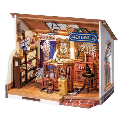 Rolife Mystic Archives Series DIY Miniature House Wooden Dollhouse For Boys Girls With Festival Gifts DG155-DG157