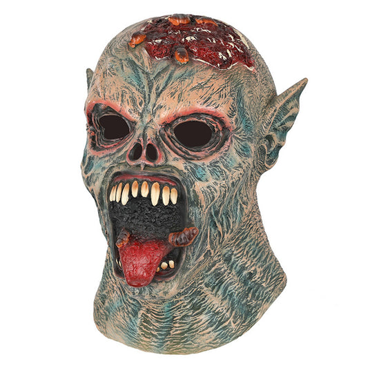 Halloween Horror Biochemical Zombie Carrion Latex Headgear Adult