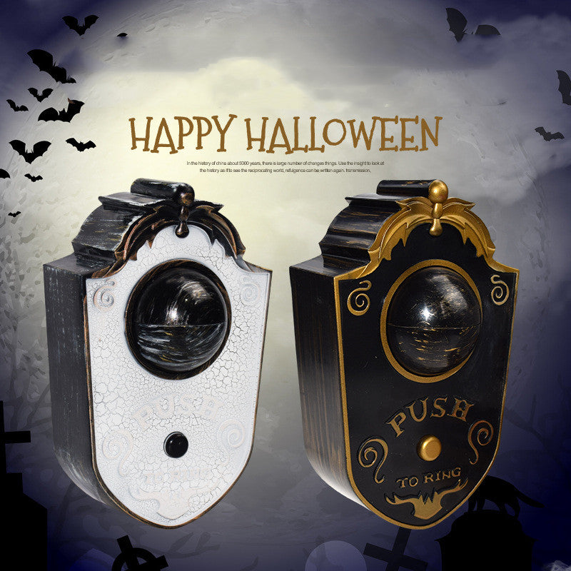 Halloween One-eyed Doorbell Decoration
