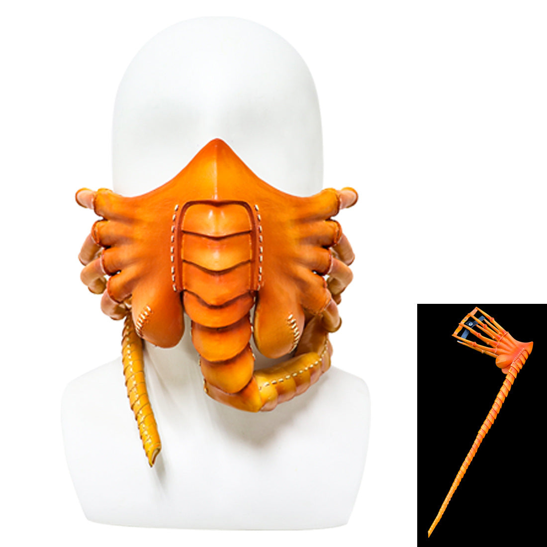 Halloween Face Worm Heterosexual Scorpion Mask