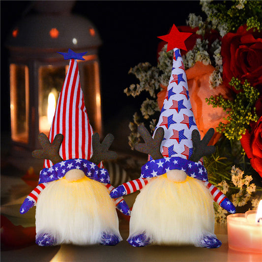 Five-pointed Star Luminous Doll Ornaments