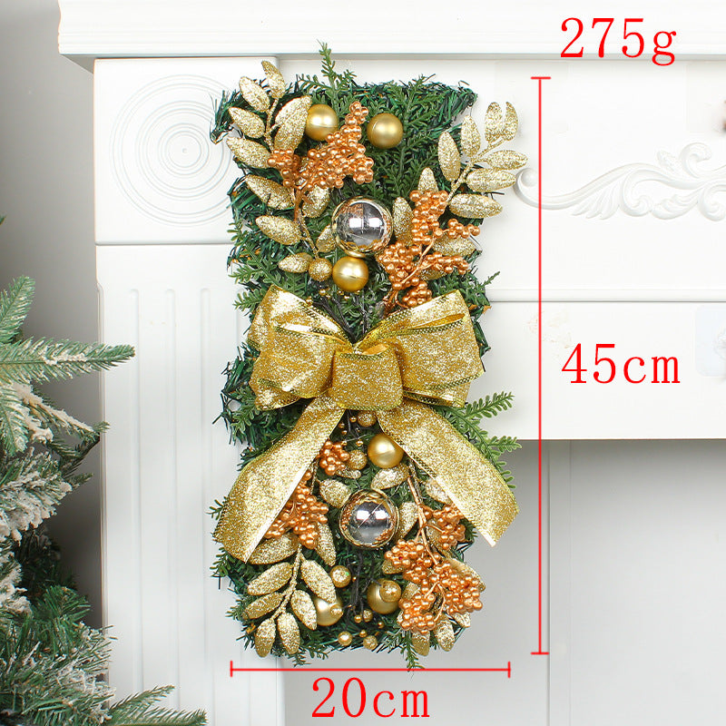 Christmas Day Door Curtain Home Decoration Hanger