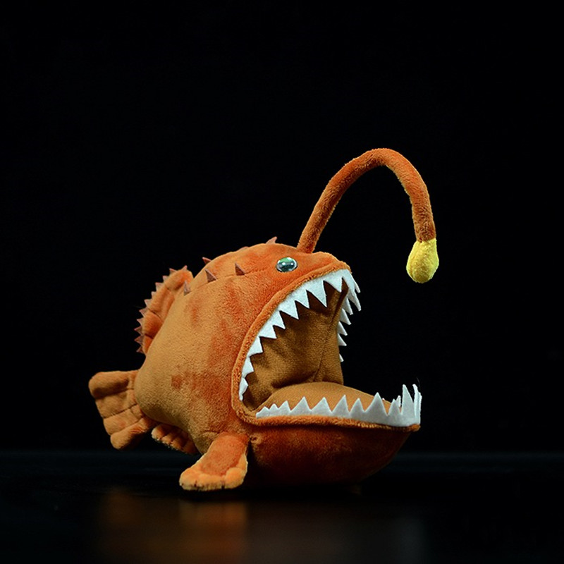 Cute Anglerfish Doll Simulation Lantern Fish Doll