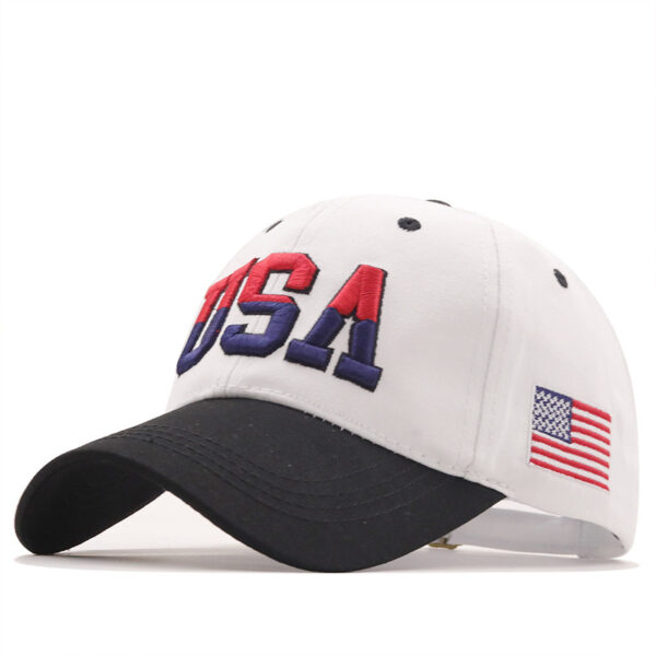 Letter USA Embroidery Baseball Cap Couple Outdoor – Bild 6